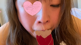鼻水垂らしても強引なフェラ！！　これがほのかちゃんのディープスロート！イラマチオを恐れない！