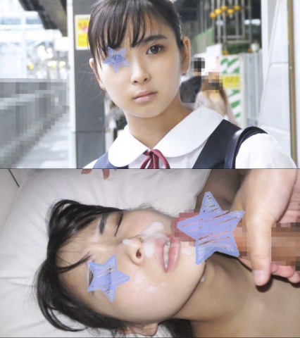 《特典有》【電車痴漢】★分厚い参考書がよく似合う秀才美少女の蕾のような美乳首に痴漢Hが大興奮★ゆず故障久々の大量顔射★特価販売！
