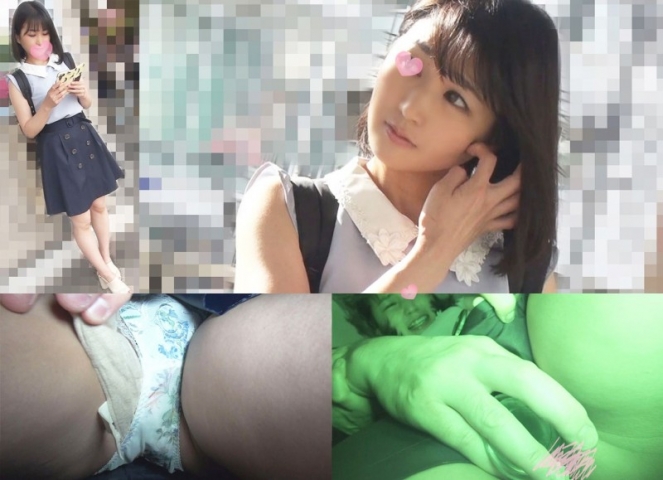 【痴漢動画】乃木坂の生田絵梨花っぽい上品ノースリーブお姉さん＊布ナプキン抜き取り＊20cmディルド挿入で悶絶アヘ顔【高画質】