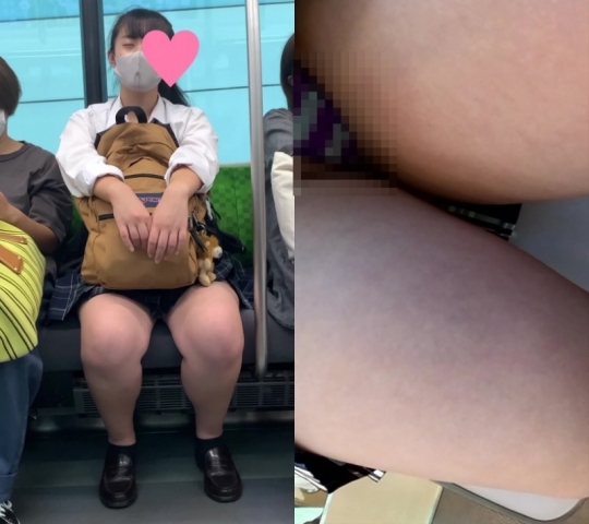 [4K撮影] 前背負いリュックの悲劇♥