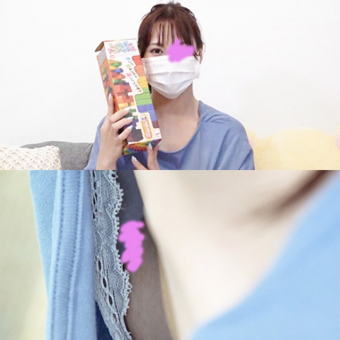 【巨乳/胸ちら】ふっくら巨乳ママさん参加！Youtubeの裏側撮っていました！！#7