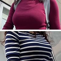【通スピ＆スロー】スポーティな着衣巨乳様と、ダイヤモンドクラスな痩せ型の着衣巨乳様MIX！