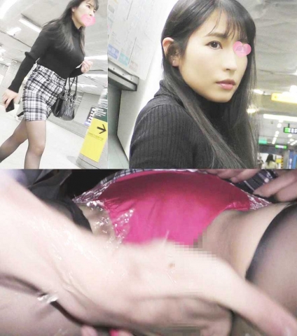 【痴漢動画】黒木メ※サ似！エロすぎるカラダのお姉さん系美人OL＊洪水級の大量潮吹き＊トイレイラマ爆乳ぶっかけ【高画質】
