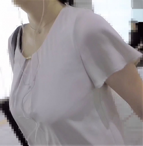 【G1】Hカップ スリム美魔女OLの乳揺れ vol.49