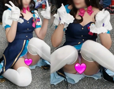 高画質 イベントガール・チラリ！