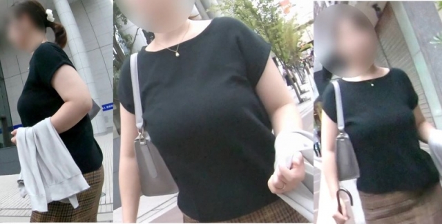 No.421激しく巨乳を上下にシャッフルするおとなしい雰囲気なお嬢さん