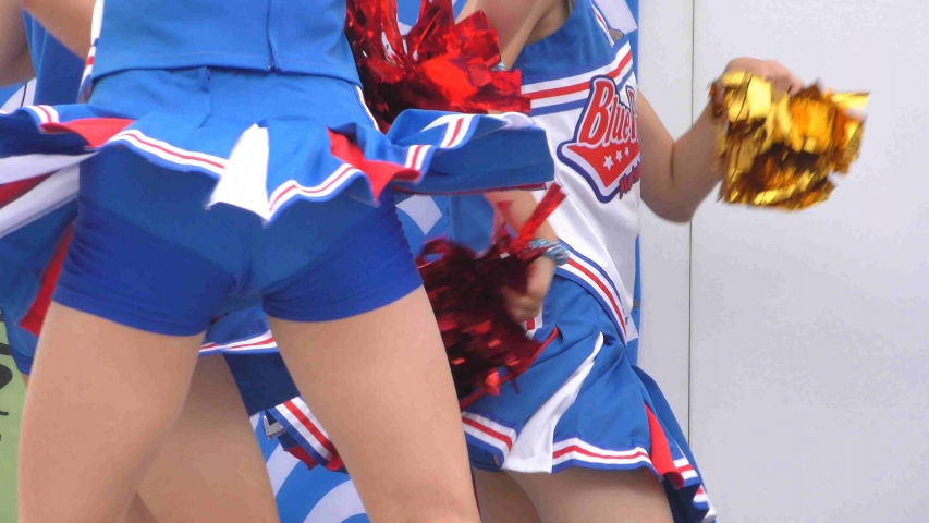 ≪4K≫汗だくチアダンスステージ後半1