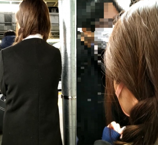 梟の痴漢報告029（最強で白石●衣似の女子大生に指入れ）