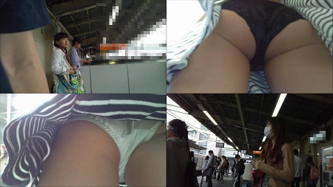 めくり撮りパンチラ part22 若いお姉さん編