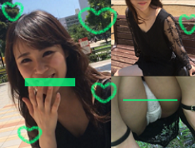 【超カワイイ天使レベルの子のおま●こ盛り盛り！！】デート中に純白レースｐ〇撮してやりました。続編