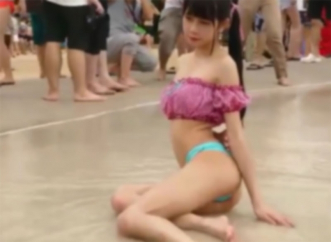 ハミ出た毛を観察する方法