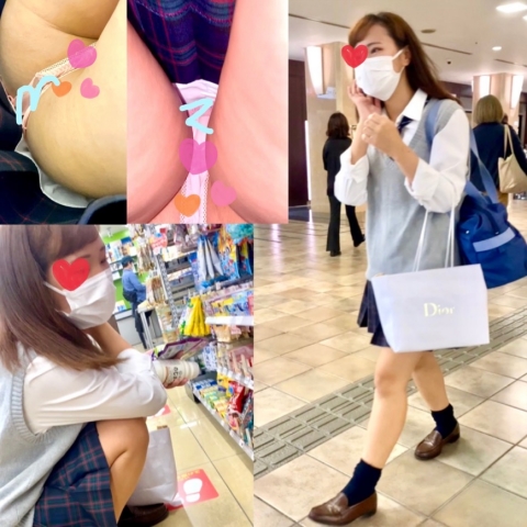 JKのひらひらピンク
