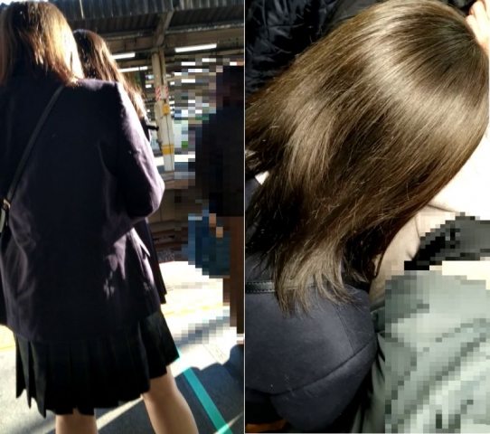 梟の痴漢報告032特別編（同じ制服女子を連日痴漢2日目）