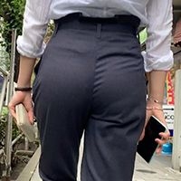 【通スピ＆スロー】オシャレで品のある、着衣お尻OL様にゾッコン！