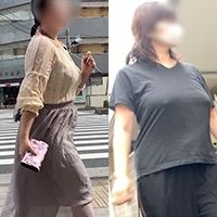 【プレミアムクラス】ノーブラで乳輪の大きさまで？！ゆっさゆさな着衣巨乳様とミックス！