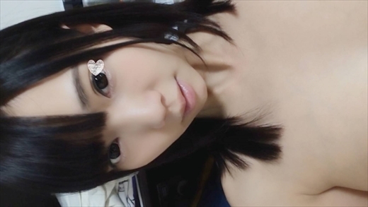 【自画撮りオナニー】個人撮影♥推定18歳♥メイド喫茶バイトちゃん♪萌え萌えキュン♪Hオナ♥