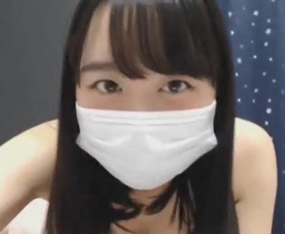 ♡こんな美少女が!!【157】ライブチャット (色白ふんわり癒やし系/清純黒髪少女の美乳/勃起乳首)