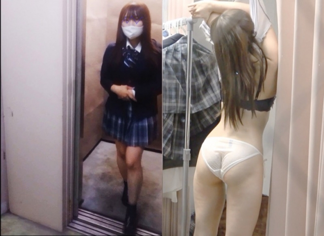 隣に制服●Kが引っ越して来たお！私生活覗き日誌-01