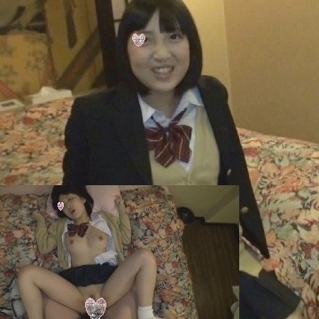 ★顔出し☆制服清純美少女☆大人男子二名とハメハメ♥ラブホ生ハメ中出し授精♥【個人撮影】