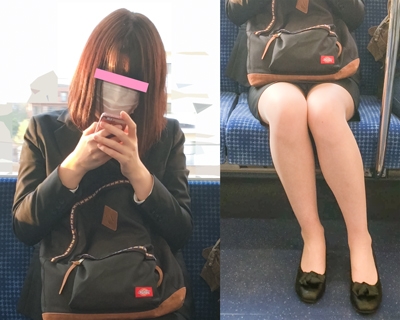 【10/25まで顔出し】ヨダレでるほど美脚なリクスーJDのスト越し白