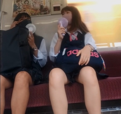 にほんの電車内2