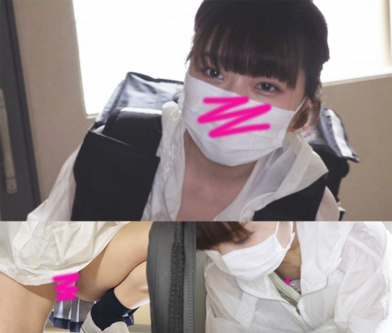 【純白P×スジマン】見せ付けてるのかと思う程の撮れ高ｗ早くも日焼けし始めな柔肌激カワJDの両乳首GET！