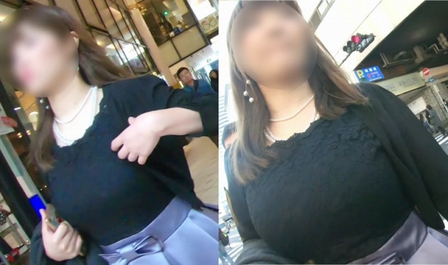 No.549ボインボインと音が聞こえてきそうな巨乳の揺れ具合が終始強烈な魅惑のお姉さん