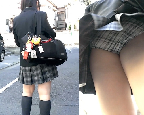 通学中に何度も撮られるJKちゃん vol.5