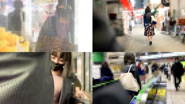 《拡がるア〇ル女子大生》【電車痴漢】★aik●似★静かに感じるH大好きっ子❤︎オッパイ車内で露出揉み
